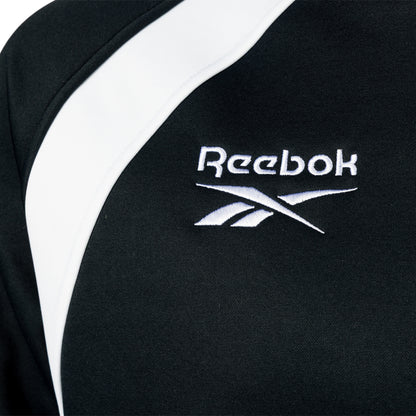 Hibernian Staff Training Hoody - Black/White - Mens