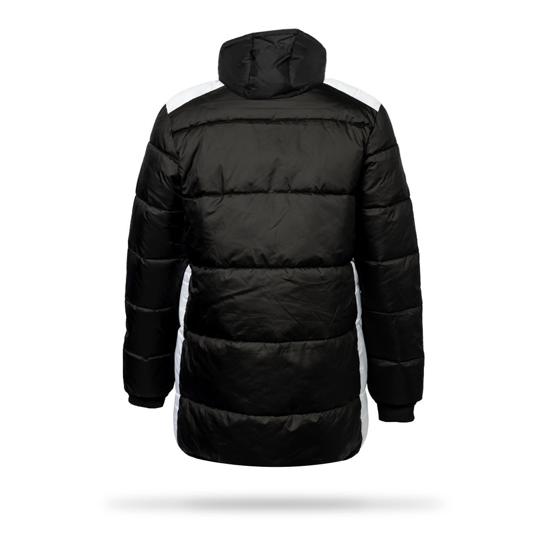 Hibernian Staff Training Jacket - Black/White - Mens