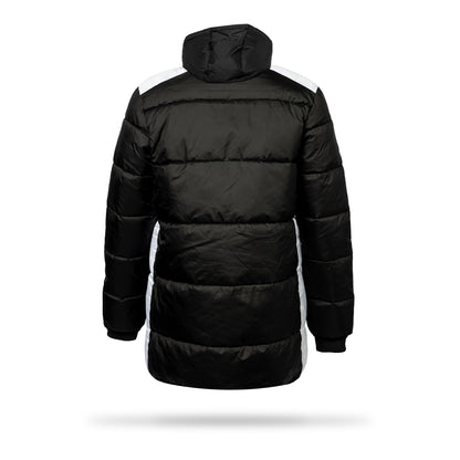Hibernian Staff Training Jacket - Black/White - Mens