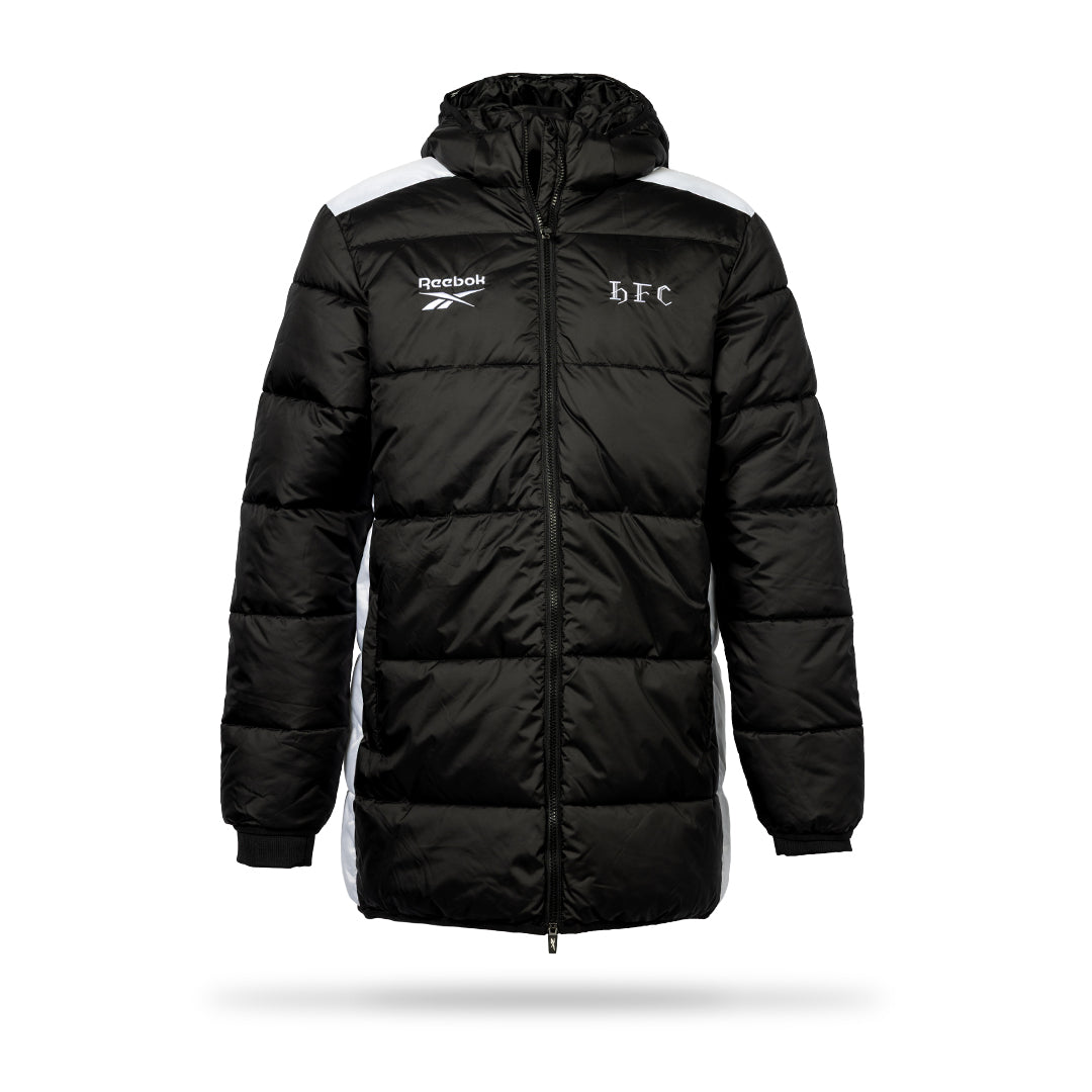 Hibernian Staff Training Jacket - Black/White - Mens