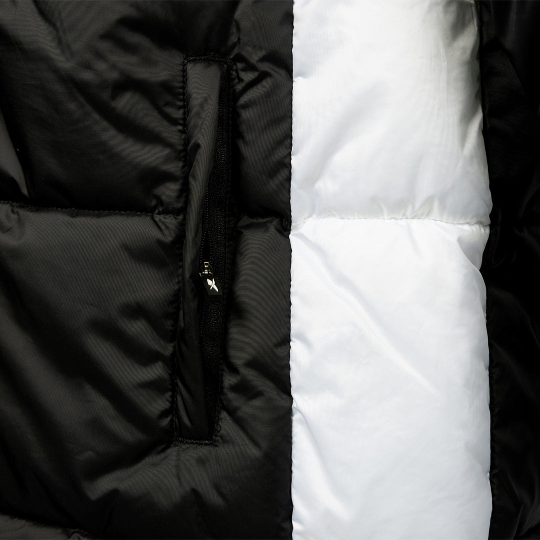 Hibernian Staff Training Jacket - Black/White - Mens