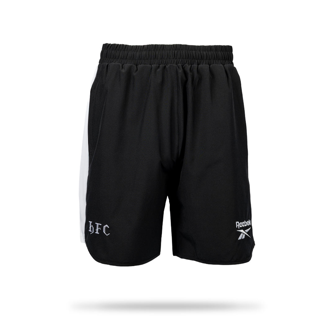 Hibernian Staff Shorts - Black/White - Mens