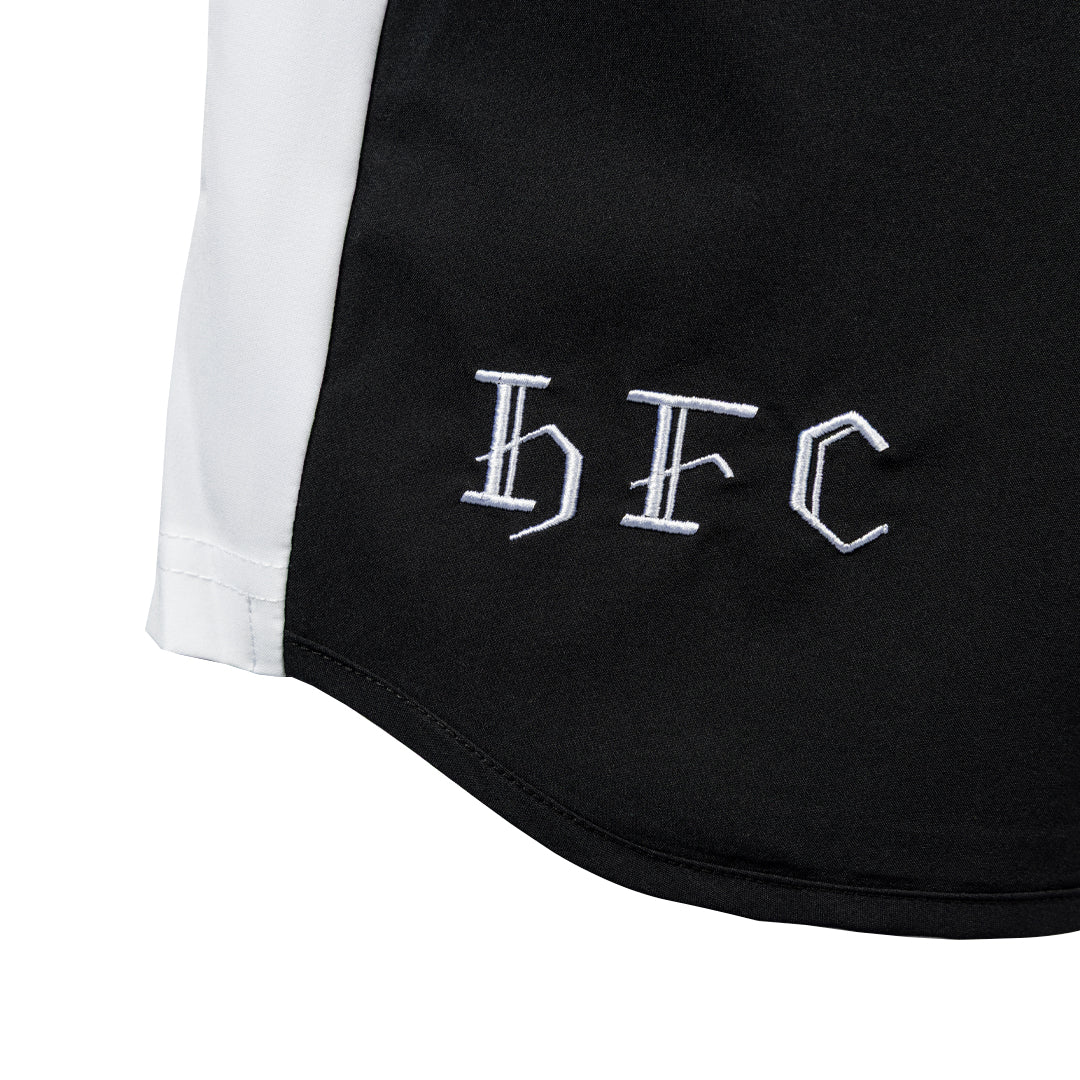 Hibernian Staff Shorts - Black/White - Youth