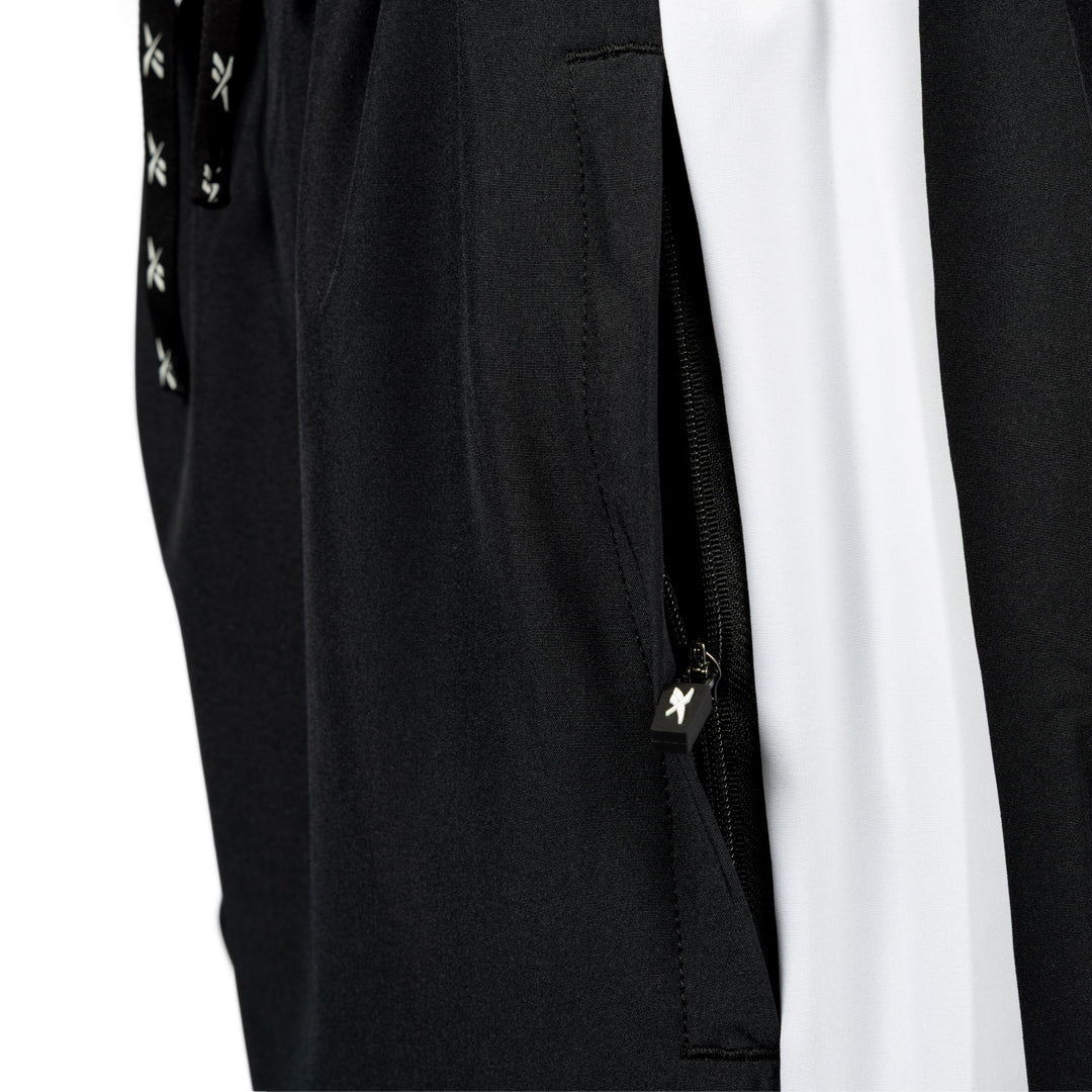 Hibernian Staff Shorts - Black/White - Mens