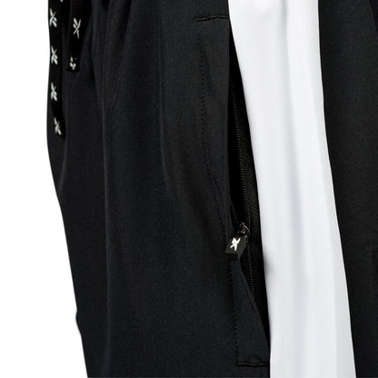 Hibernian Staff Shorts - Black/White - Mens