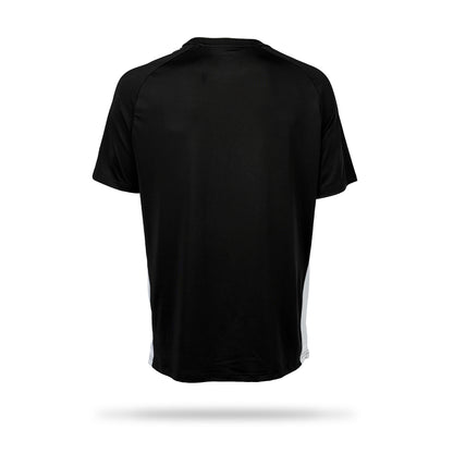 Hibernian Staff Training T-Shirt - Black/White - Mens