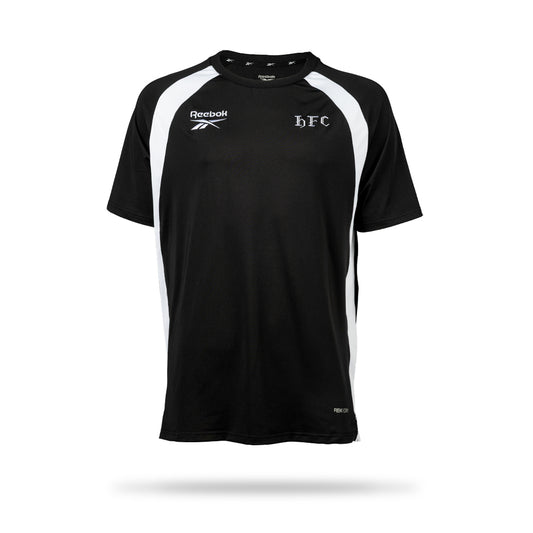Hibernian Staff Training T-Shirt - Black/White - Youth