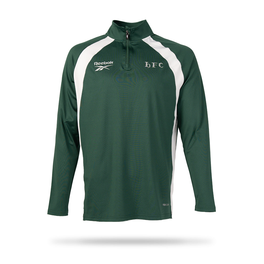 Hibernian Training Midlayer Training Top - Green - Mens