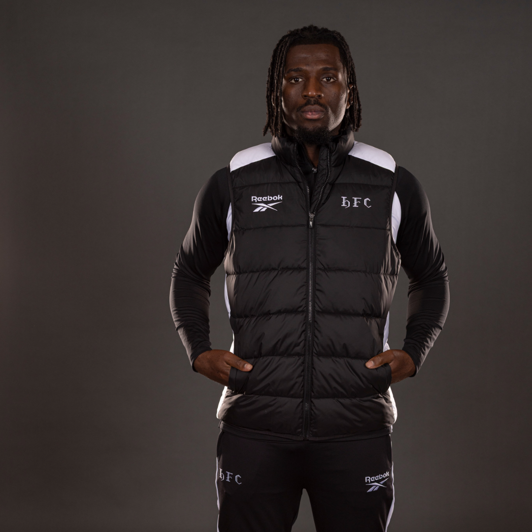 Hibernian Staff Training Gilet - Black/White - Mens