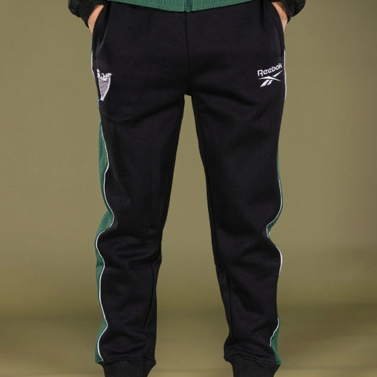 Hibernian x Reebok Classic Track Pant - Black/Green - Adults