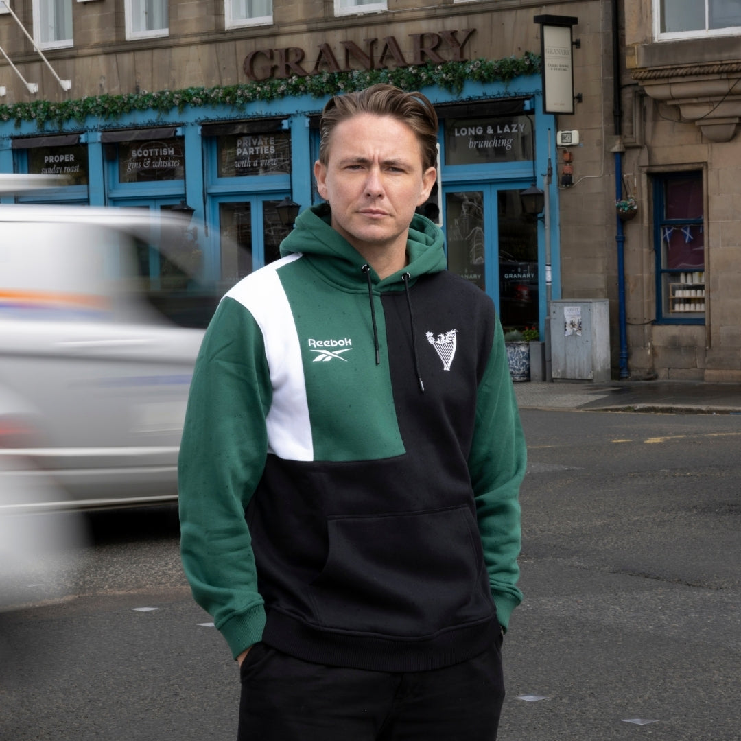 Hibernian x Reebok Classic Hoody - Green/Black/White - Youth