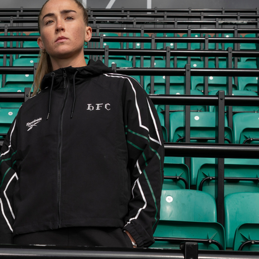 Hibernian x Reebok Track Jacket - Black - Womens