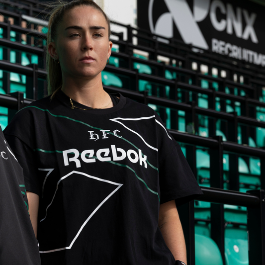 Hibernian x Reebok T-Shirt - Black - Womens