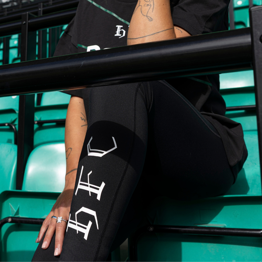 Hibernian x Reebok Leggings - Black - Womens