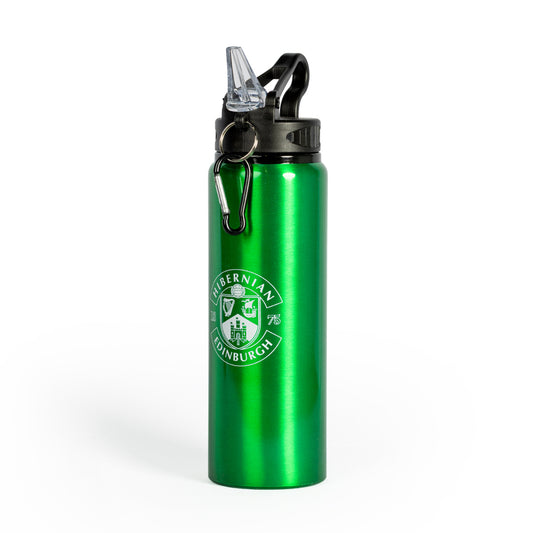 Hibernian Metal Pop Up Lid Water Bottle - 750ml