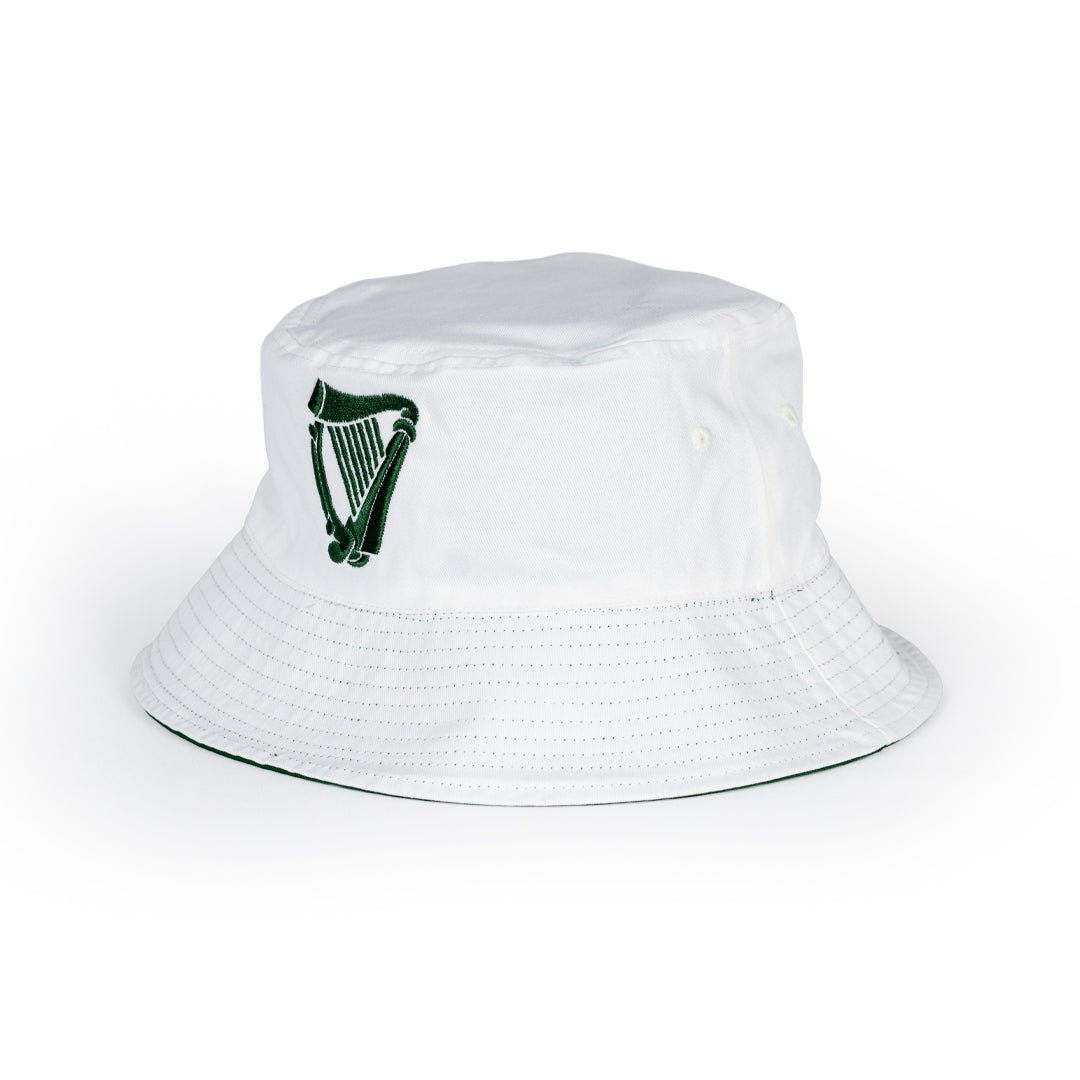 Reversible Bucket Hat - Green/White - Youth