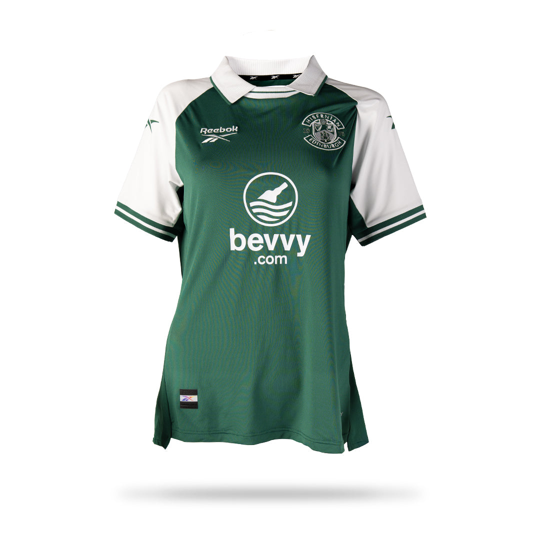 Hibernian Home Short Sleeve Shirt 2026-27 - Womens